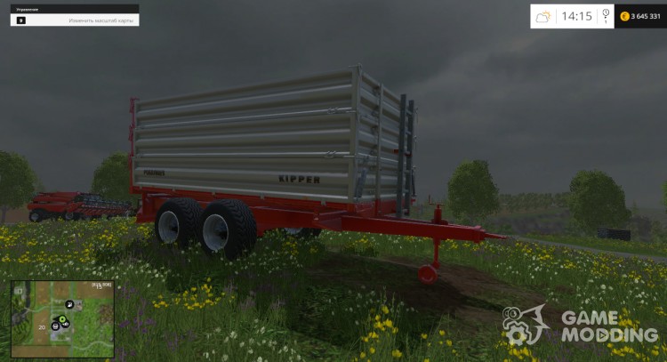 Puehringer Bale Trailer para Farming Simulator 2015