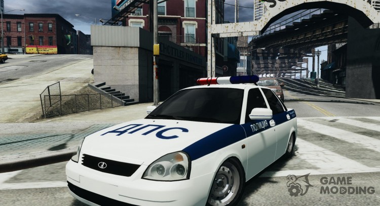 LADA 2170 Police for GTA 4