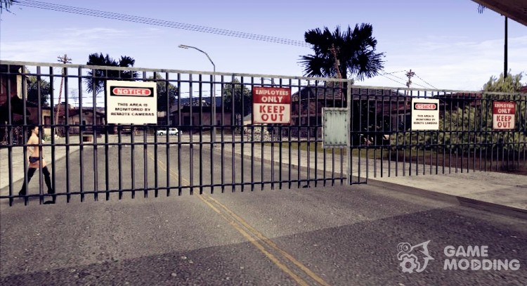 Ворота в Гроув-Стрит для GTA San Andreas