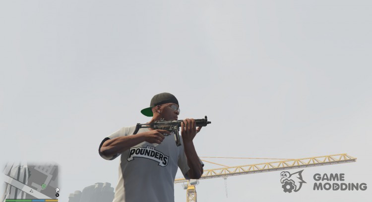 PAYDAY 2 MP5A5 foregrip 1.9.1 for GTA 5