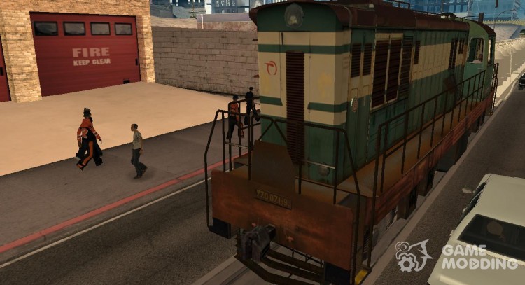 ЧМЭ3 de la estación de 770 071 para GTA San Andreas