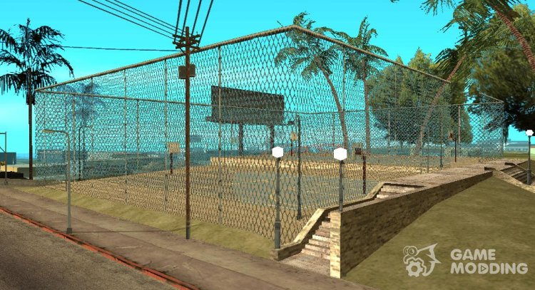 Basketball Court Fence Fix для GTA San Andreas