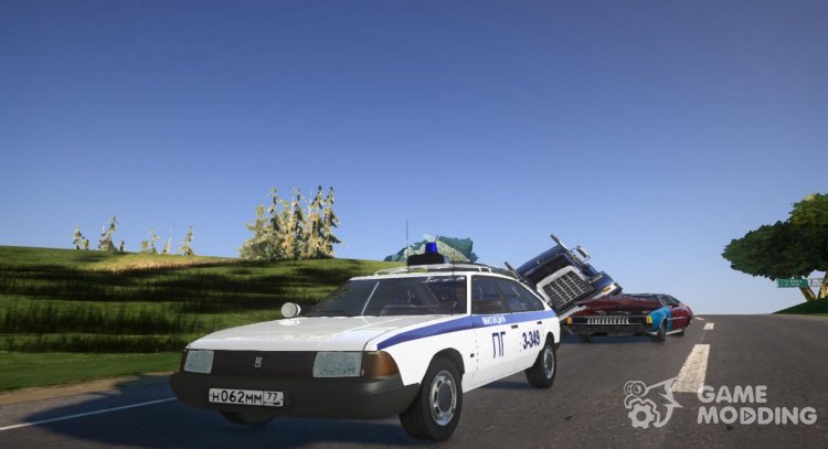 Azlk-21418 la Policía para GTA San Andreas