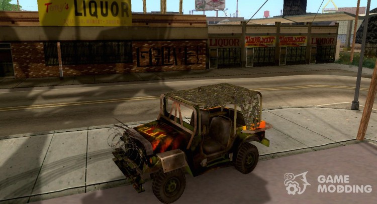 Jeep scout Коралес para GTA San Andreas