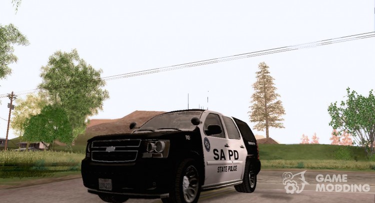 Chevrolet Tahoe SAPD для GTA San Andreas