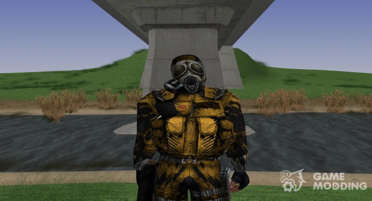 A member of the group Chaos of S. T. A. L. K. E. R V. 4 for GTA San Andreas