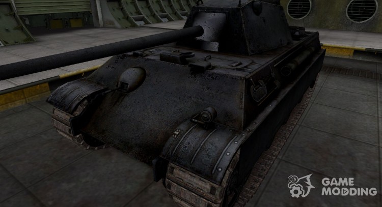 La oscura piel de Panther II para World Of Tanks