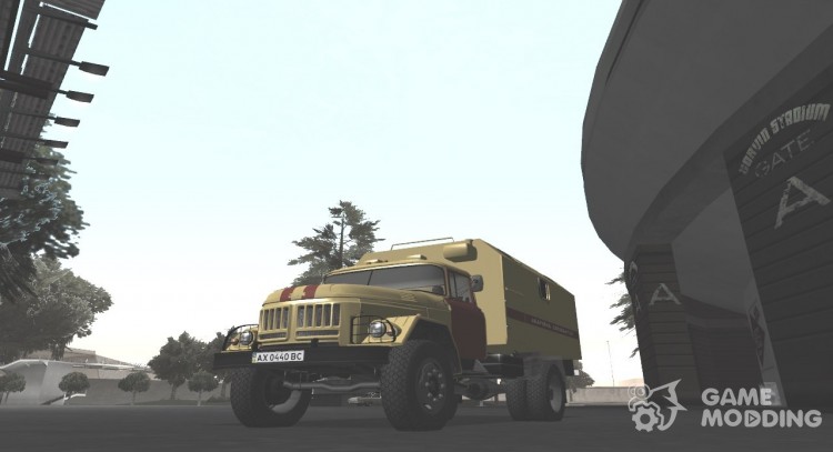 ЗиЛ-130 АМУР Аварийная газовая служба Украины для GTA San Andreas