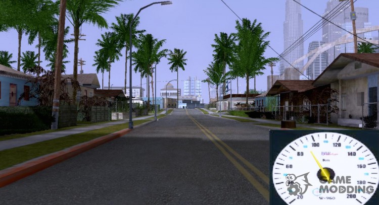 El nuevo velocímetro para GTA San Andreas