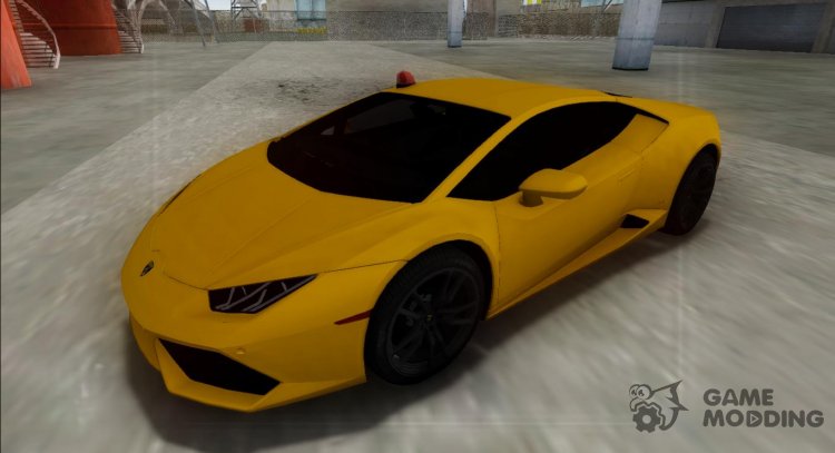 2014 Lamborghini Huracan FBI para GTA San Andreas