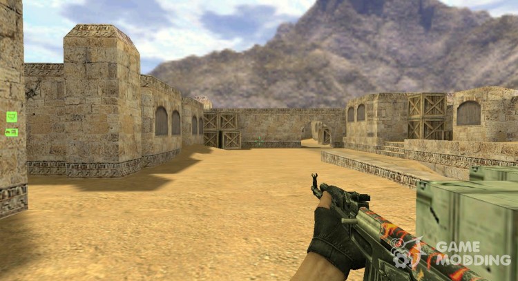 AK47 el Fuego la locura para Counter Strike 1.6