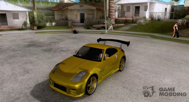 Nissan 350Z BEING from FnF 3 for GTA San Andreas