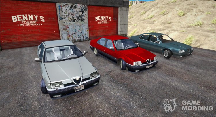 Пак машин Alfa Romeo 164 для GTA San Andreas