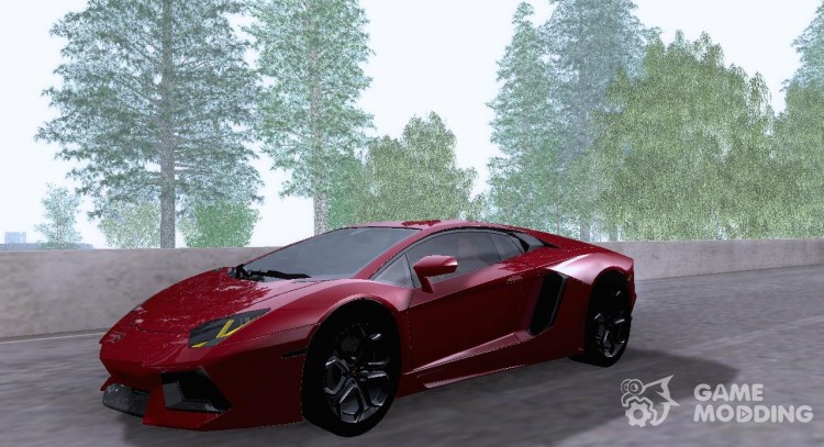 El Lamborghini Aventador LP700 para GTA San Andreas