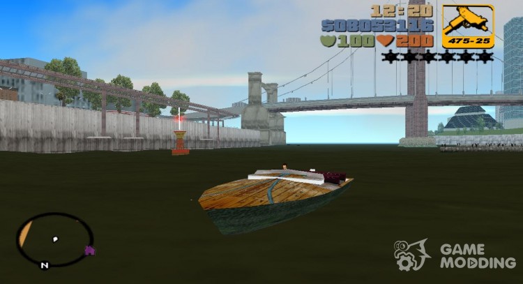 Boat from Mafia for GTA 3