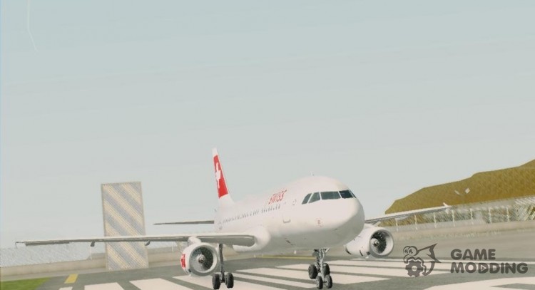 El Airbus A319-112 Swiss International Air Lines para GTA San Andreas