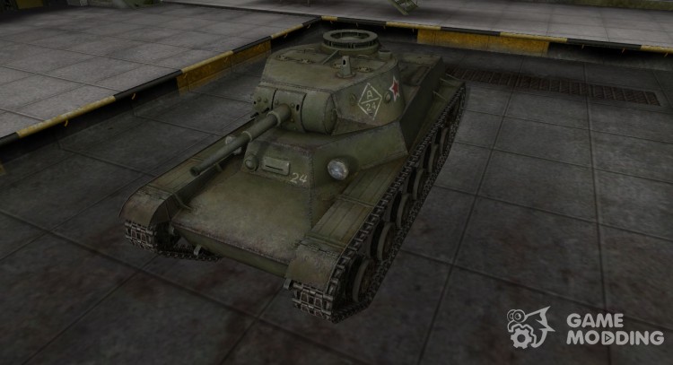 Skin con la inscripción para el T-50-2 para World Of Tanks