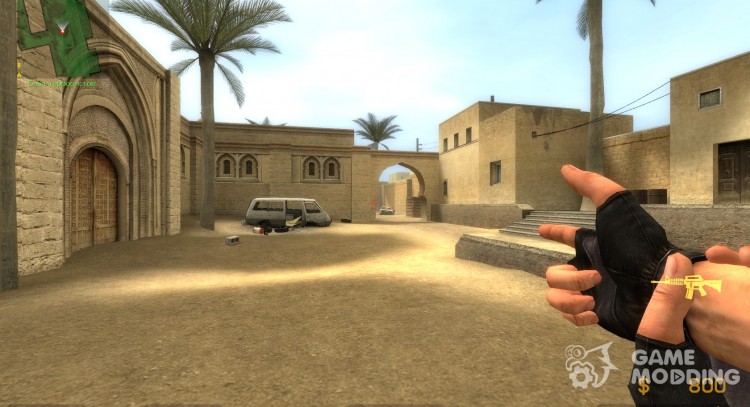 Fingergun M4 для Counter-Strike Source