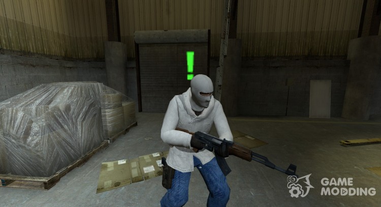 El ártico blanco con jeans para Counter-Strike Source