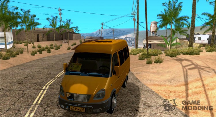 ГАЗель 2705 маршрутное такси для GTA San Andreas
