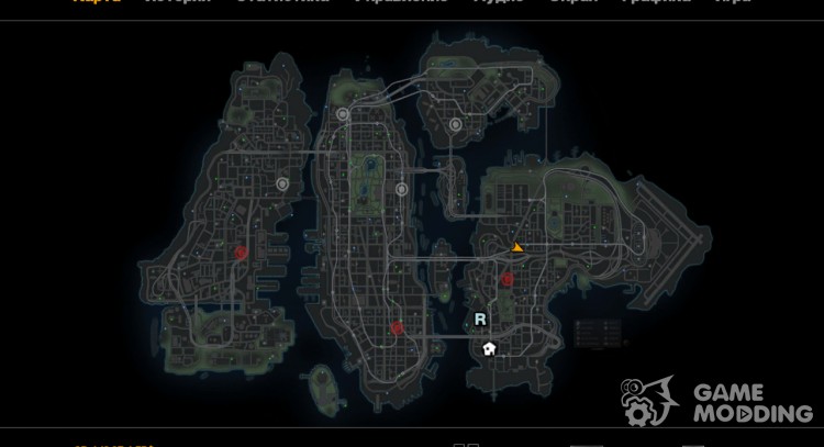 CG4 Radar Map v1.1 для GTA 4