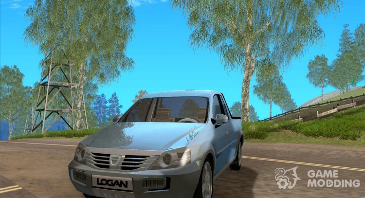 Dacia Logan Pick-Up Concept для GTA San Andreas