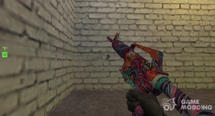 M4A1 Skin the BEAST for Counter Strike 1.6