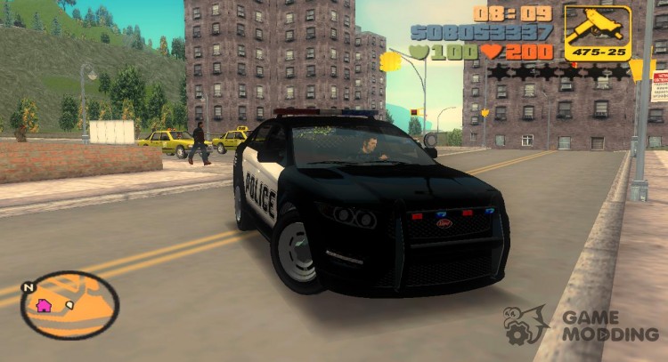 Police Cruiser from GTA 5 for GTA 3