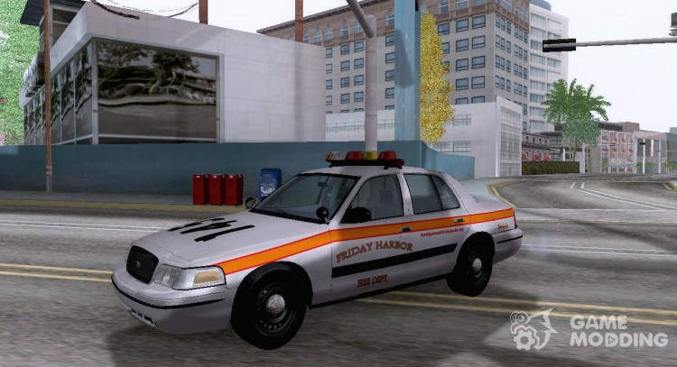 Ford Crown Victoria 2003 'Friday Harbor Fire Dept.'  for GTA San Andreas