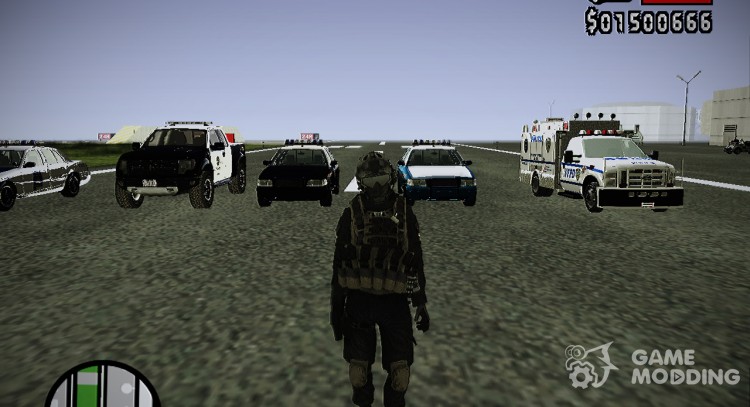Police car para GTA San Andreas