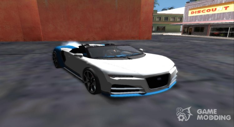 GTA V Truffade Nero Spyder для GTA San Andreas
