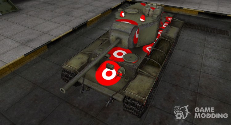 La zona de ruptura para el KV-3 para World Of Tanks