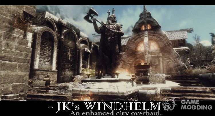 JK's Windhelm - Улучшенный Виндхельм от JK 1.2b для TES V: Skyrim