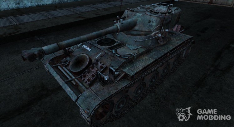 Skin for AMX 13 75 for World Of Tanks
