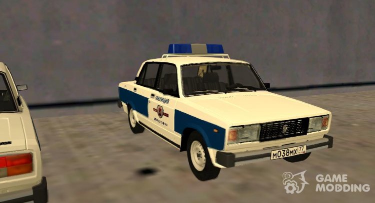 Vaz-2105 Municipal de la policía para GTA San Andreas
