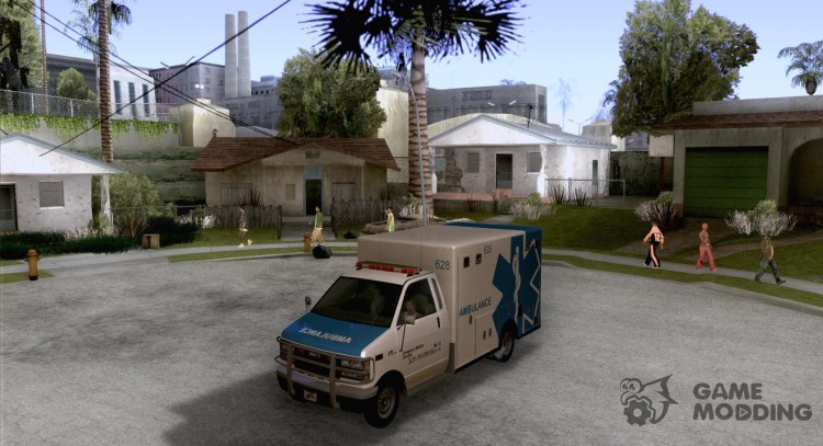 Ambulancia de GTA 4 para GTA San Andreas