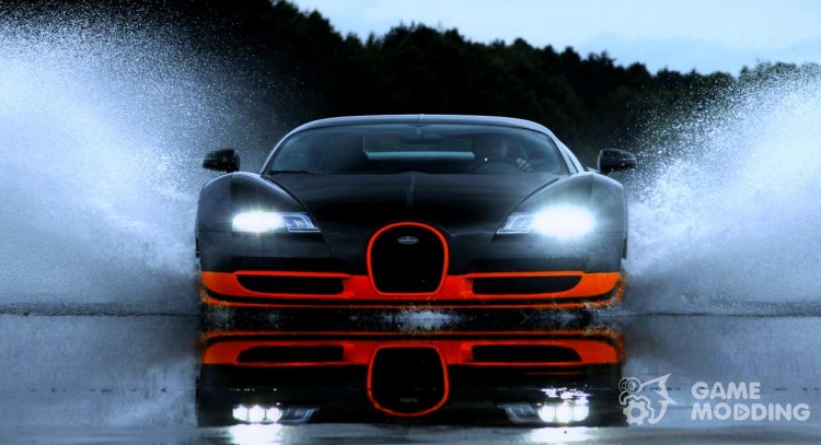 Arranque Pantallas Bugatti Veyron para GTA San Andreas