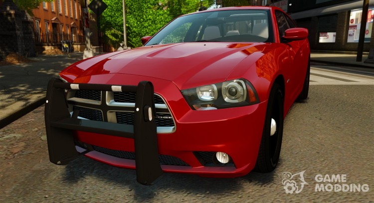 Dodge Charger R/T Max FBI 2011 [ELS] for GTA 4