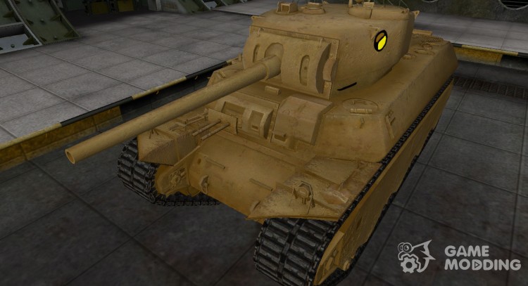 Cartoon skin for M6 for World Of Tanks