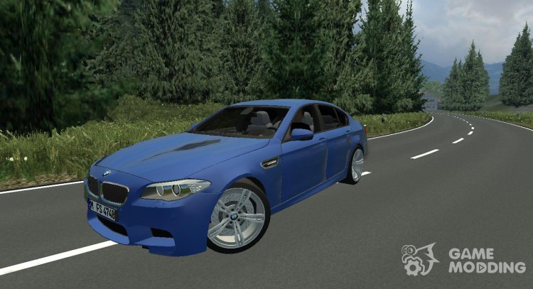 El BMW M5 v 2.0 para Farming Simulator 2013