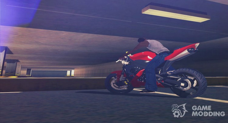 Pak quality motorcycle technology for GTA San Andreas