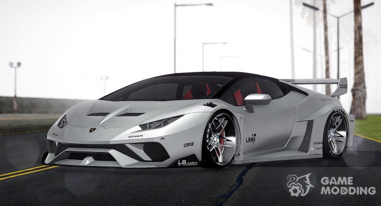 Lamborghini Уракан LP610-4 силуэт ЛБ  для GTA San Andreas