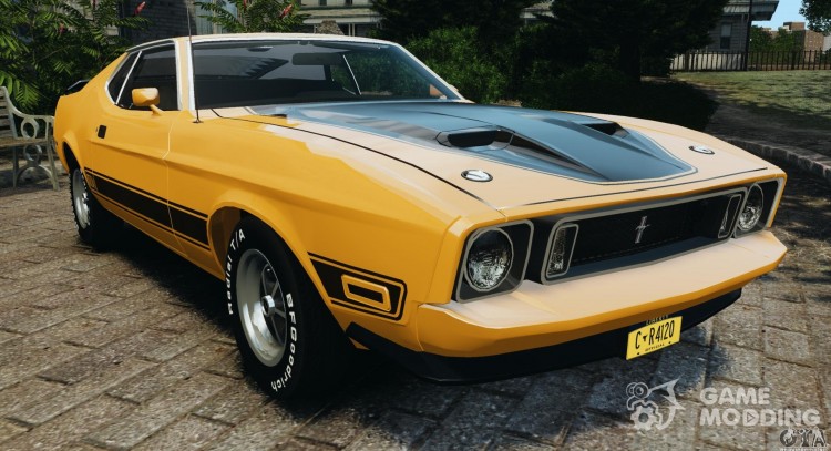 Ford Mustang Mach 1 1973 v2 для GTA 4