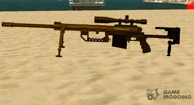 Gold Sniper (Cheytac M200 Intervention) for GTA San Andreas