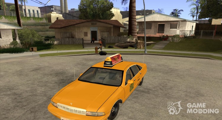 Chevrolet Caprice Taxi 1991 for GTA San Andreas