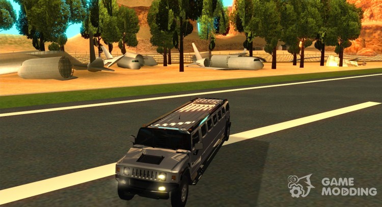 AMG HUMMER H2 4 x 4 Limusine for GTA San Andreas