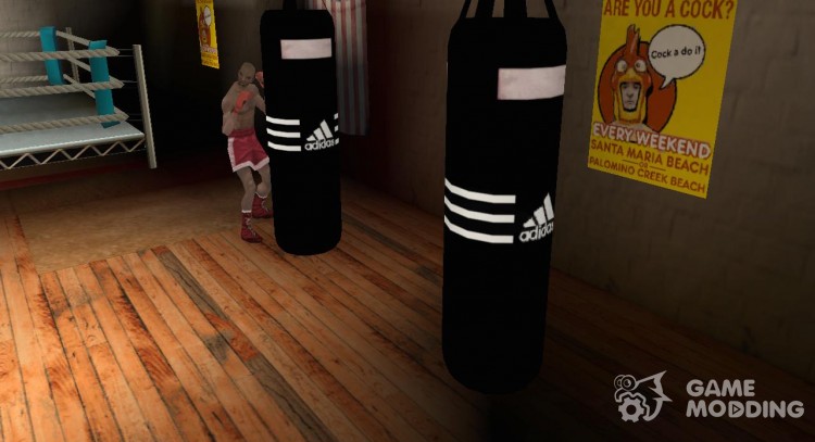 New boxing punching bag for GTA San Andreas