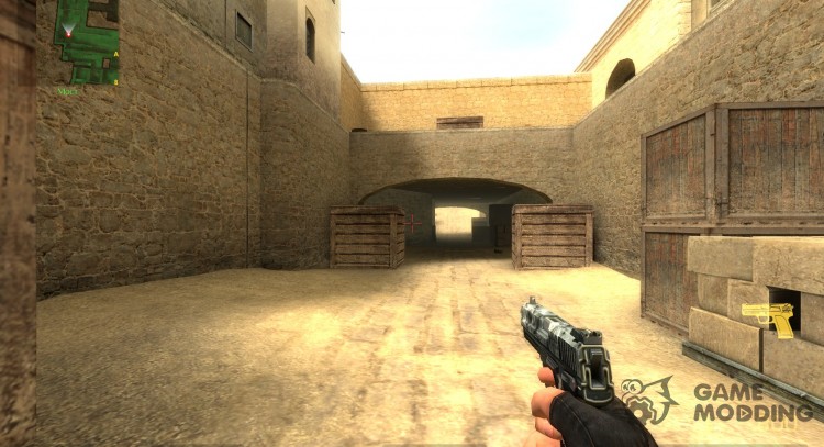 Davy's Snowy USP for Counter-Strike Source