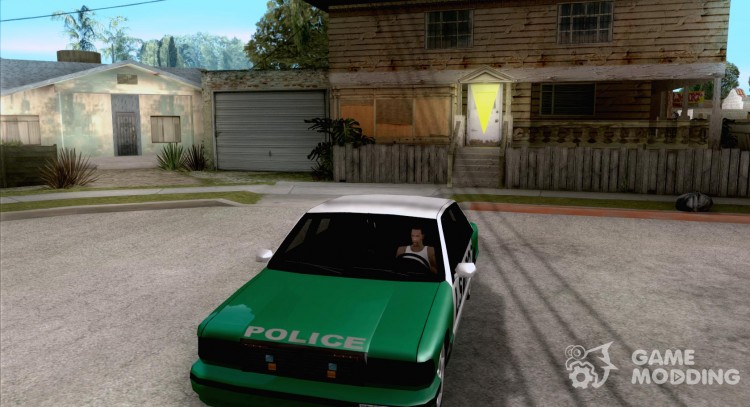 Police car New v 1.0 для GTA San Andreas