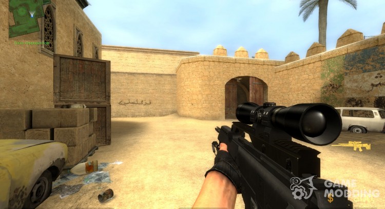 El final de la G36 de francotirador Hackage   visión del mundo para Counter-Strike Source